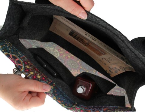 Torba filcowa CITY ANTRACYT Faworyt