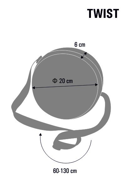 Torba filcowa TWIST Matrioszki