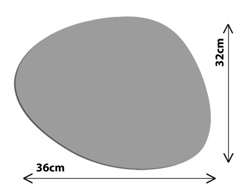 Podkładka na stół OVAL Pocałunek