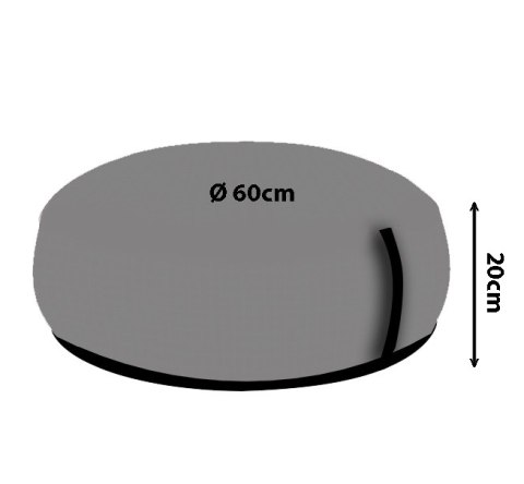 Pufa Codura Low WARKOCZ 60x20 cm