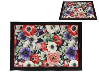 Dywanik do sypialni w kwiaty - Kwiaty (CARMANI)