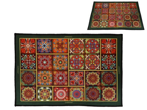 Dywanik pod łóżko - Wzory Marokańskie (CARMANI)