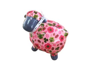 Skarbonka Owca odcień różu