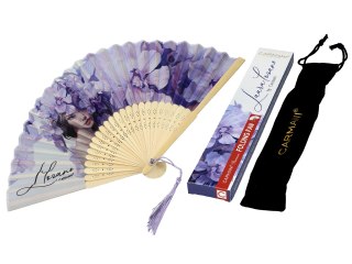 Wachlarz - L. Lozano, Lady's Floral Symphony (CARMANI)