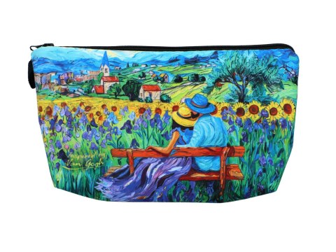 Portfelik, kosmetyczka do torebki - Inspirowane malarstwem V. van Gogh (CARMANI)