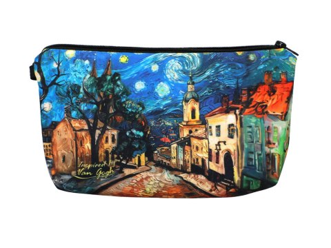 Portfelik duży kosmetyczka - Inspirowane malarstwem V. van Gogh (CARMANI)