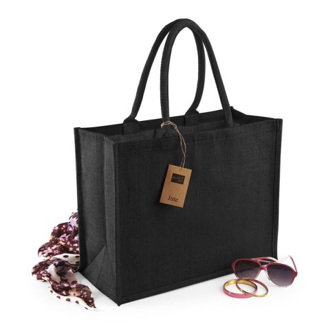 Torba jutowa Klasyczna Black Black 42x33x19