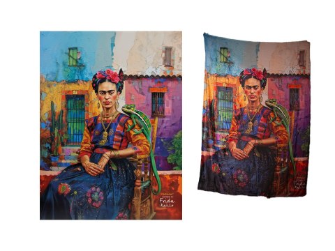 Koc 150x200 - Frida Kahlo, autoportret