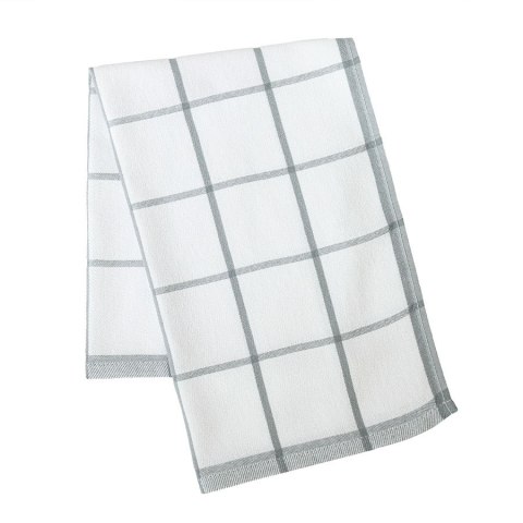 KRATKA Ścierka kuchenna z bawełny Markizeta, rozmiar 50x70cm, kolor szary