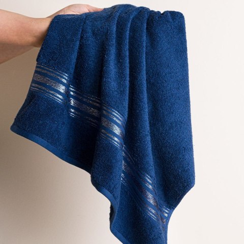 OSKAR Ręcznik bawełniany 50x90cm, kolor granatowy