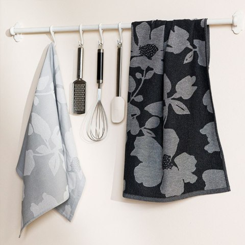 SOFIKO Ścierka kuchenna bawełniana, rozmiar 50x70cm, kolor czarny Markizeta