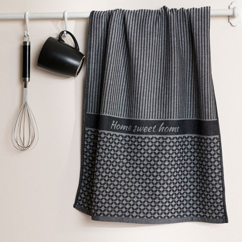 Ścierka kuchenna 50x70 cm czarna