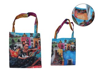 Torba na ramię z kotami - F. Kahlo (CARMANI)