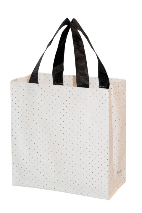Torba z polpropylenu kropki biała