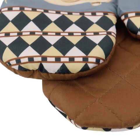 Rękawice Kuchenne z Magnesem Coffee filiżanka z kawą 2szt (lewa, prawa)