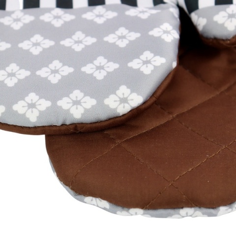 Rękawice Kuchenne z Magnesem Coffee filiżanka - lewa, prawa