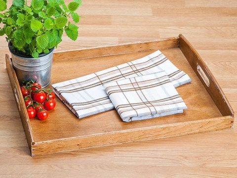 Ścierka kuchenna ADELA rozmiar 45x65cm, beżowy