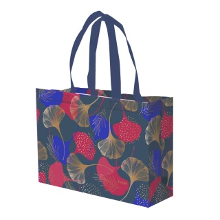 Mała torba na zakupy Kreacje Miłorząb granatowy 8 Litrów Ultra