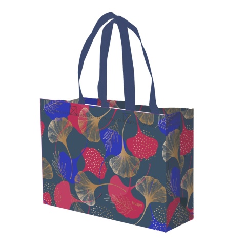 Mała torba na zakupy Kreacje Miłorząb granatowy 8 Litrów Ultra