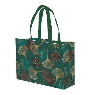 Mała torba na zakupy Kreacje Miłorząb zielony 8 Litrów Ultra