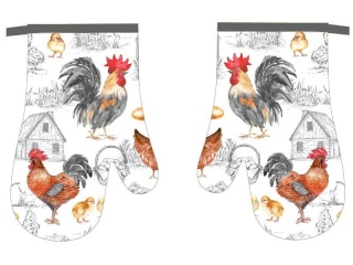 Rękawice Kuchenne z Magnesem OLAF kogut