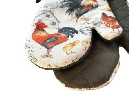 Rękawice Kuchenne z Magnesem OLAF kogut