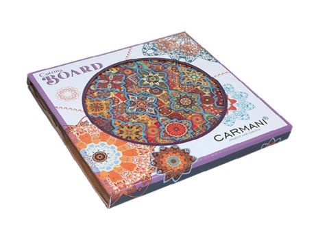 Podstawka ceramiczna pod gorący talerz, garnek, kubek 19,5cm Marokański wzór