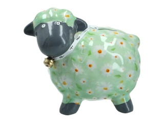 Skarbonka Owieczka odcień zieleni