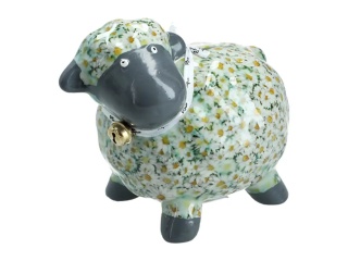 Skarbonka Owca w margaretki