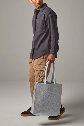 Torba filcowa (Felt Bag) – Grey Melange