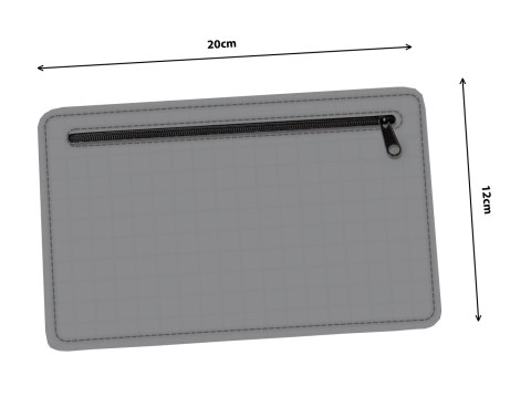 Portfelik filcowy CZARNE KOTY