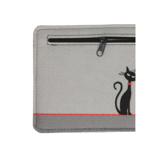 Portfelik filcowy CZARNE KOTY