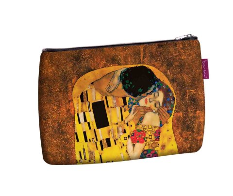 Kosmetyczka pócienna do torebki SOLO - POCAŁUNEK Klimt
