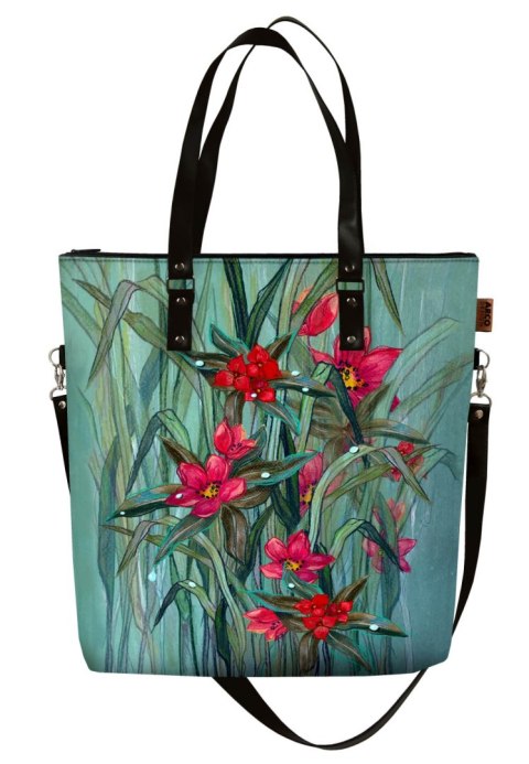 Torba shopper MAXA - Fiori