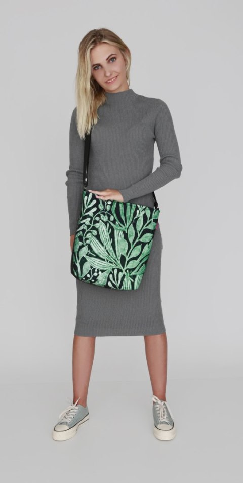 Torba filcowa FUNKY ANTRACYT Green Night