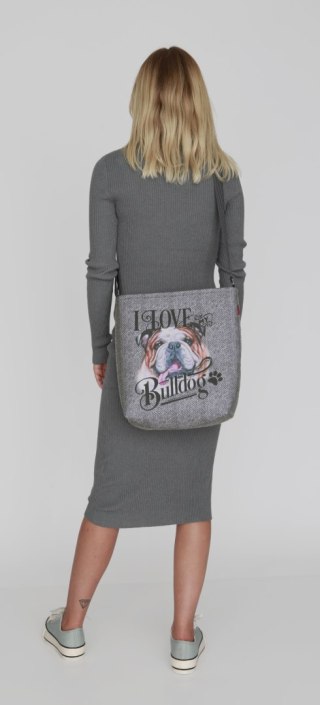 Torba filcowa FUNKY Love Bulldog