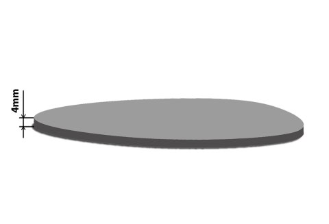 Podkładka na stół OVAL Brzoza