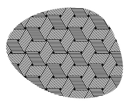 Podkładka na stół OVAL Cube