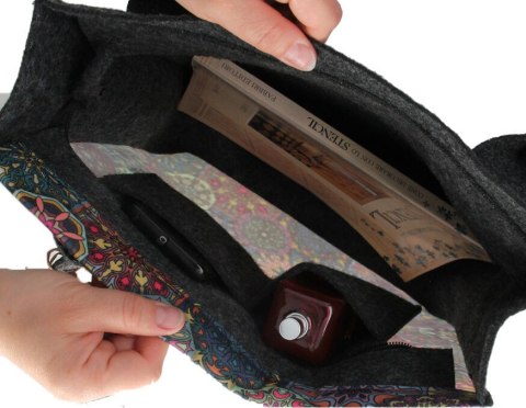 Torba filcowa CITY ANTRACYT Femina