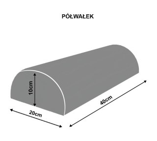 Półwałek - Olcha 10x40 cm