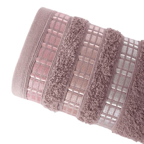 Markizeta Ręcznik bawełniany frotte 50x90cm kolor liliowy LUXURY